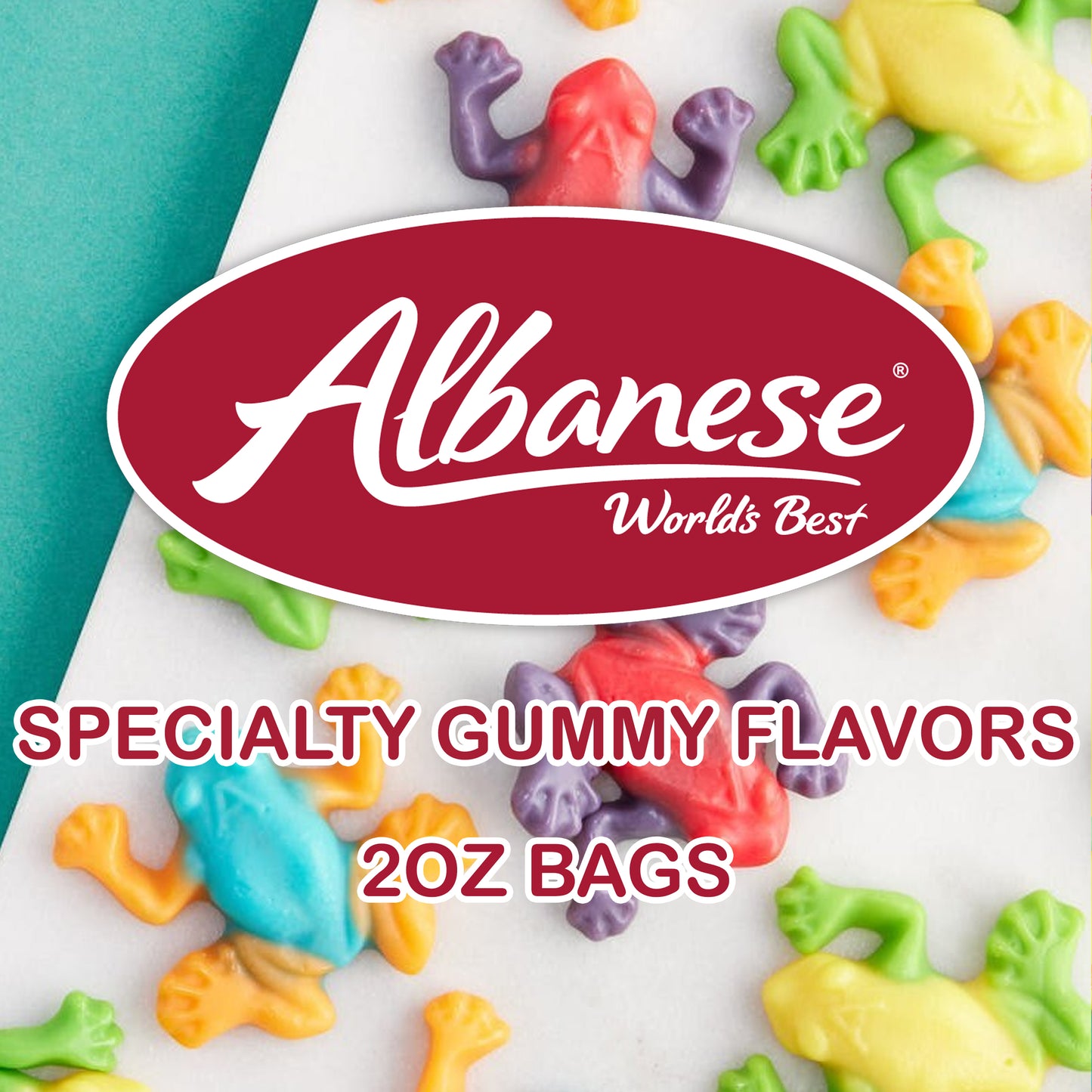 Albanese - 1 Pound Bags - Specialty Gummy Flavors - Wholesale